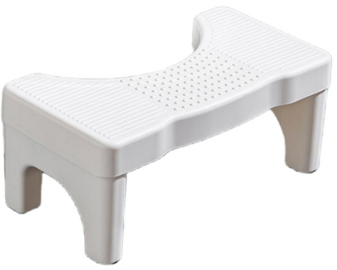 모모원 미끄럼 방지 변기 발받침대 쾌변 변기 발판 다용도 발받침 변기디딤대 발 받침대, 화이트+화이트, 1개
