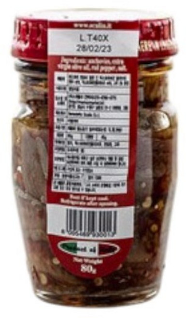 스칼리아 엑스트라버진 엔초비필렛, 80g, 2개