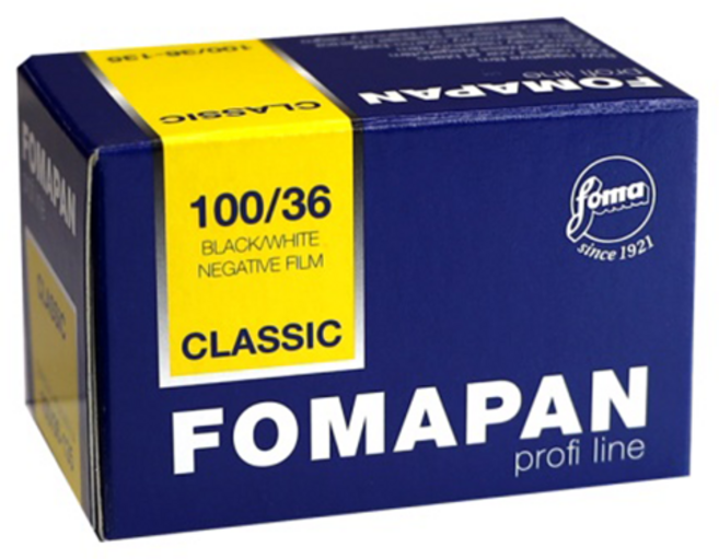 포마 흑백필름 100 36장 FOMAPAN (2028/09), 1개