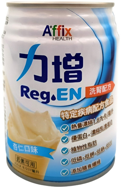 Affix Reg.EN 洗腎配方 杏仁口味 營養補充品, 48個, 237ml