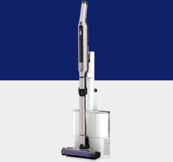 샤크닌자 에보 파워 시스템 자동먼지비움 무소음 무선청소기 CS851KR, 리얼 아이보리