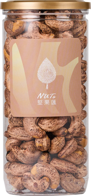 堅果匯NUTS 鹽酥帶皮腰果 450g, 3個