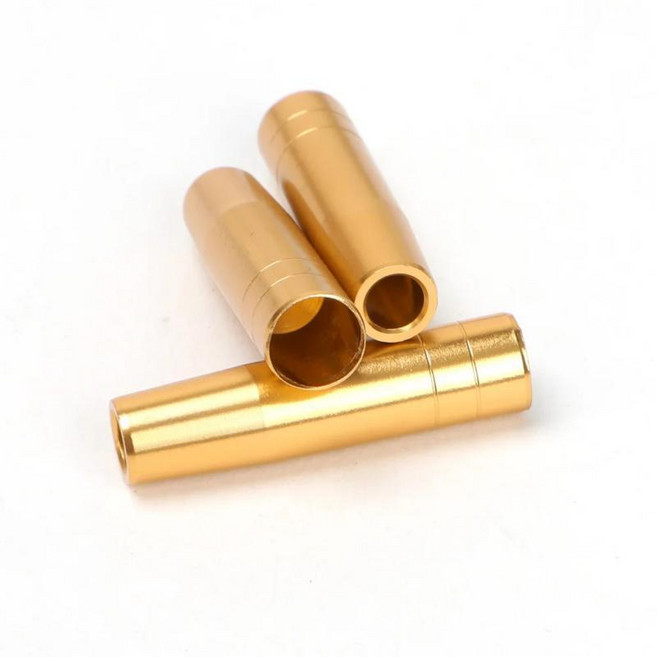 알루미늄 화살촉 인서트 외경 사냥용 나무대나무 화살 연결 브로드헤드, 1개