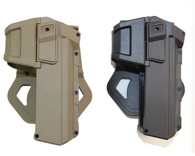 MOVABLE 글록 전술 라이트 레이저 장착 홀스터, 1개, 탄