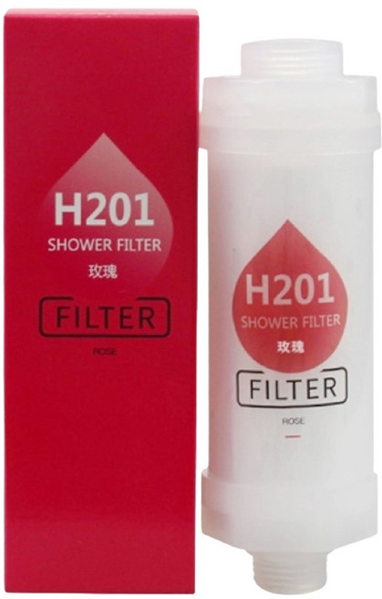 香氛蓮蓬頭濾芯 有效除氯過濾雜質 輕鬆享受淨水沐浴體驗, 1個, 【玫瑰香氛】濾芯, 【玫瑰香氛】濾芯
