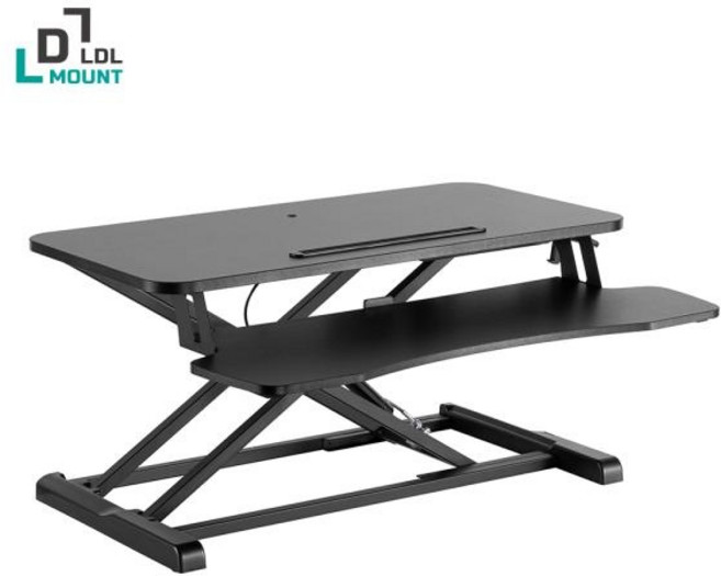 엘마운트 높이조절 책상 모션데스크 스탠딩 책상 워크스테이션 APL-SMD800 수동식, 1개