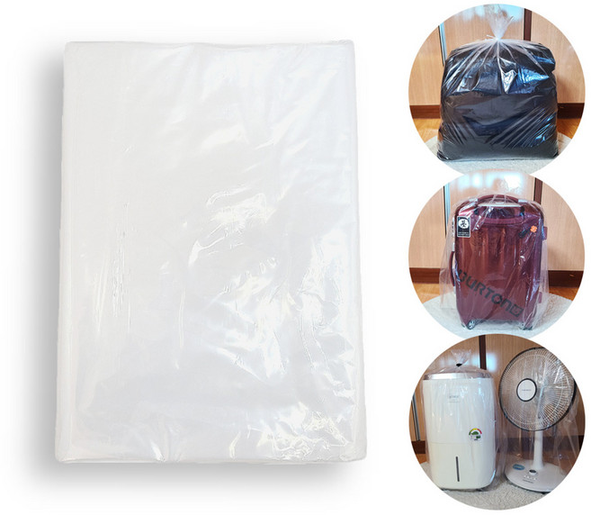 에이러브 이사비닐 이불 옷 포장보관용 PE비닐 80X100cm, 투명 10장