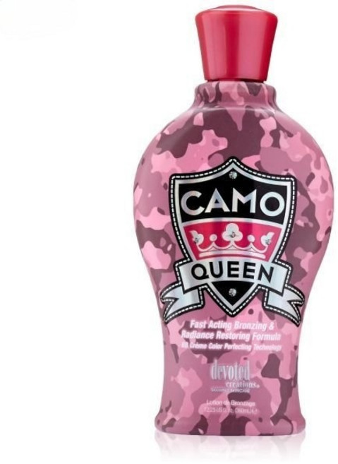 디보티드 태닝로션 브론저 Devoted 카모 퀸 브론징 로션 12.25 액량 온스, 1개