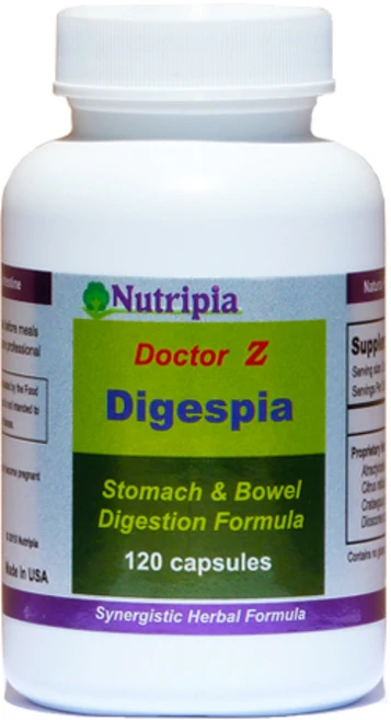 다이제스피아 위영양제 고농축 천연 허브 제품 Doctor Z Digespia 120 Capsules, 120정, 1개 - 쿠팡