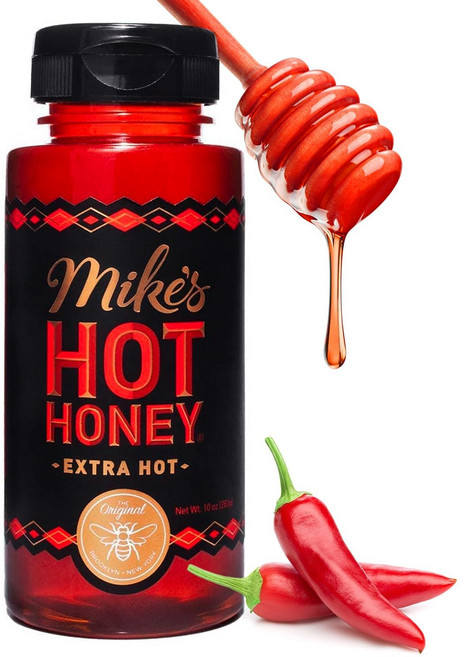 마이크 핫허니 Mike's Hot Honey 칠리 핫소스 엑스트라 핫 피자 꿀, 1개