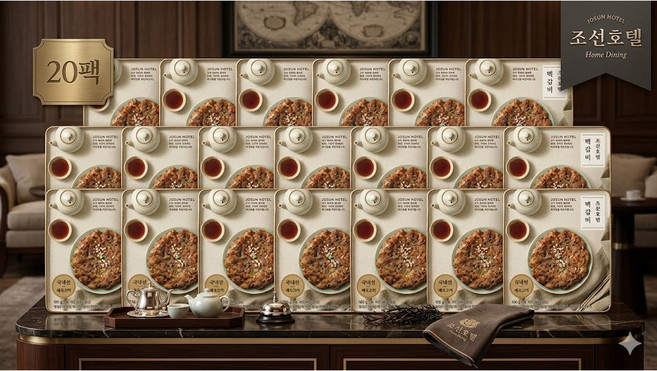 조선호텔 떡갈비 100g 20팩 소스 20개