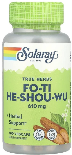 솔라레이 하수오 100정 Fo-Ti 셀룰로오스, 1개 - 쿠팡