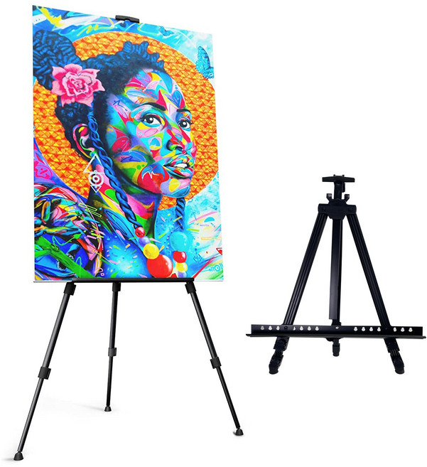 비상아트 팬텀 전문가용 접이식 알루미늄 대형 휴대용 이젤