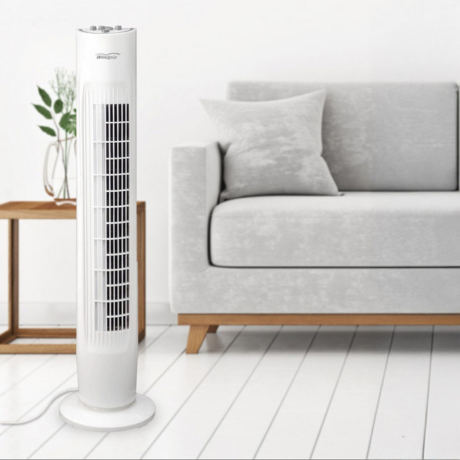 날개없는선풍기 타워형선풍기 타워팬 서큘레이터 가정용 사무실 써큘레이터 수면풍 터보풍, WINDPIA-1ST, 1개