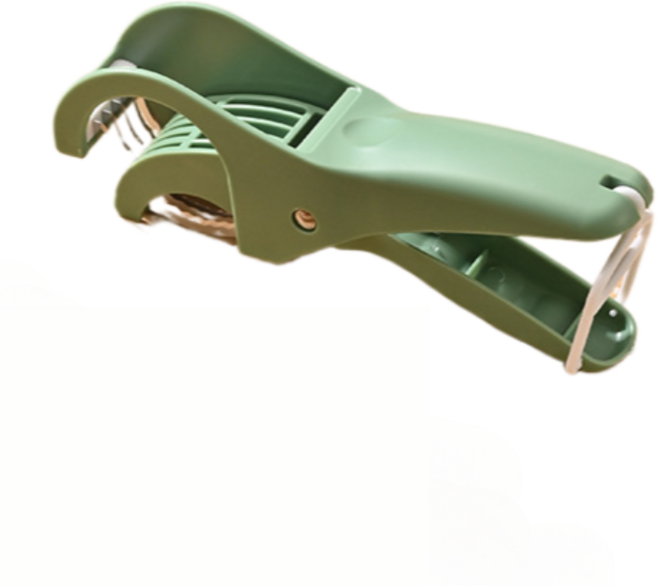 귀월미 야채 과일 슬라이서 다용도 채소절단기, 1개, 녹색