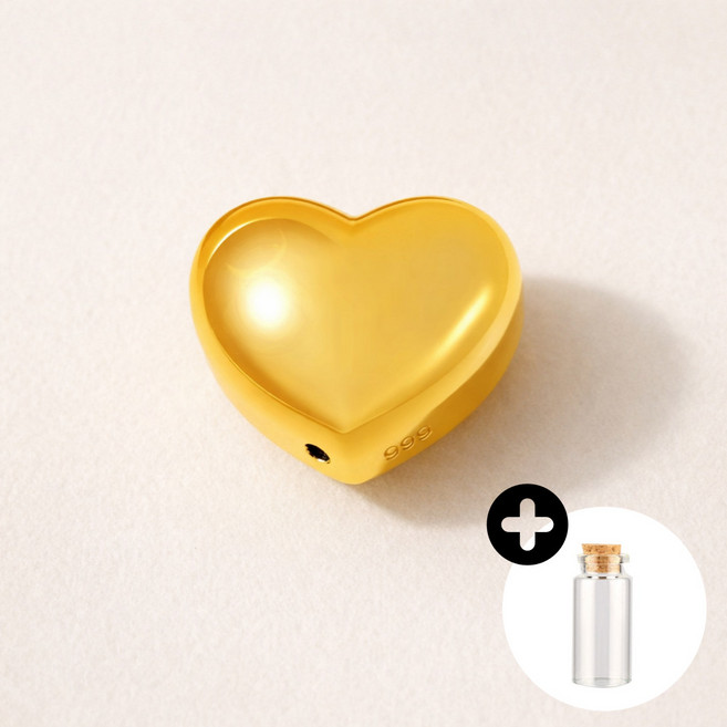 [러비앤비] 24K 순금 하트 통통 콩알금 0.2g 0.5g + 프리미엄 선물 세트 | 재테크 선물 | 소장용 금 | 순금선물 | 돌잔치 콩알금 골드바 금시세