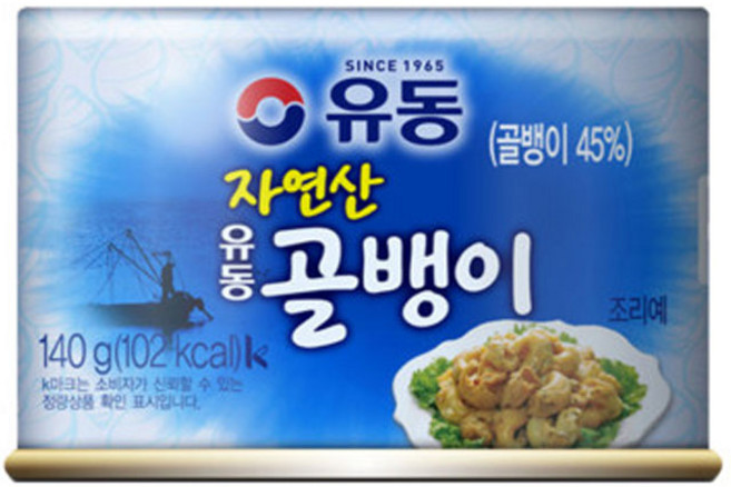 유동 자연산 골뱅이 140g x 10개