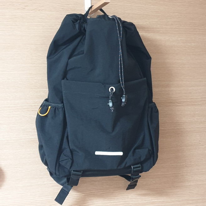 로우로우 스트링 백팩 750 ep.2, 블랙, 1개