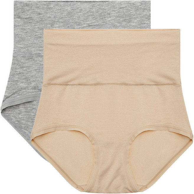 1+1 복대팬티 밤부모달 하이웨스트 똥배 팬티 여성 빅사이즈 거들