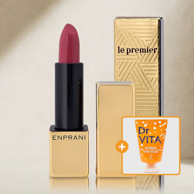 [강력추천] 엔프라니 르 프리미어 립스틱 시리즈, PK07 로즈퀸, 1개, 3.4g