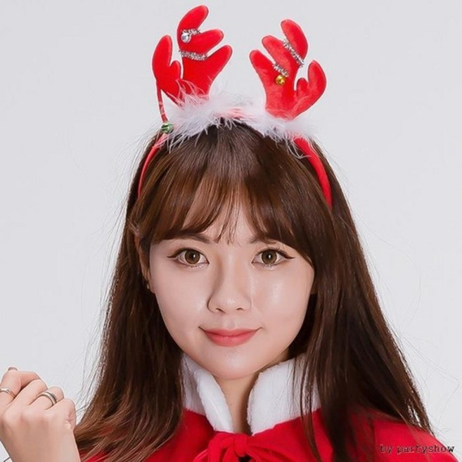 [룽스_66]크리스마스머리띠 단체선물 파티머리띠 파 (50384061), ONECOLOR／FREE, ONECOLOR／FREE