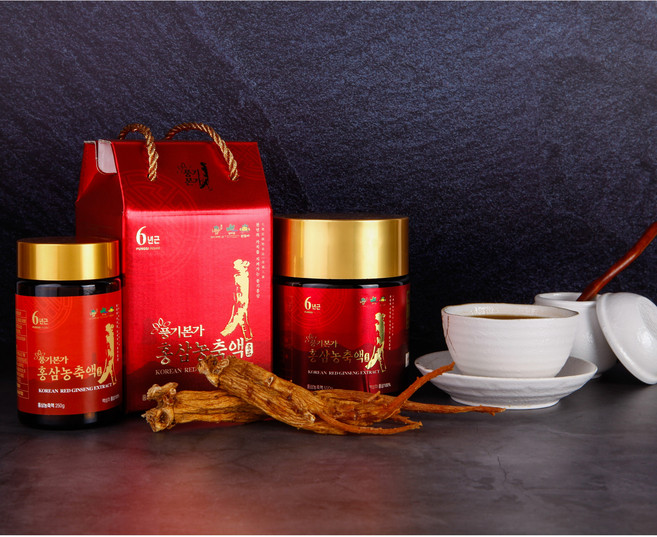 6년근 풍기본가홍삼농축액 100%홍삼진액 600g, 999개