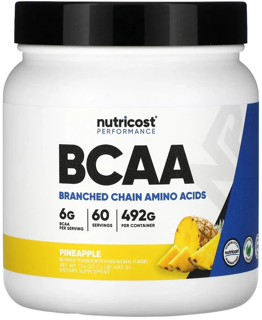 몸관리하세요 겨울입니다 Nutricost 퍼포먼스 BCAA 파인애플 492g(1.1lb) 특별관리진행, Nutricost퍼포먼스BCAA파인애플492g11lb, 492g, 1 - 쿠팡