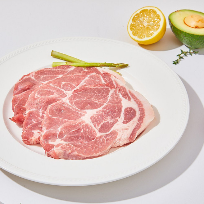 친절정육점 한돈 목살 500g, 1개, 수육용(500g)