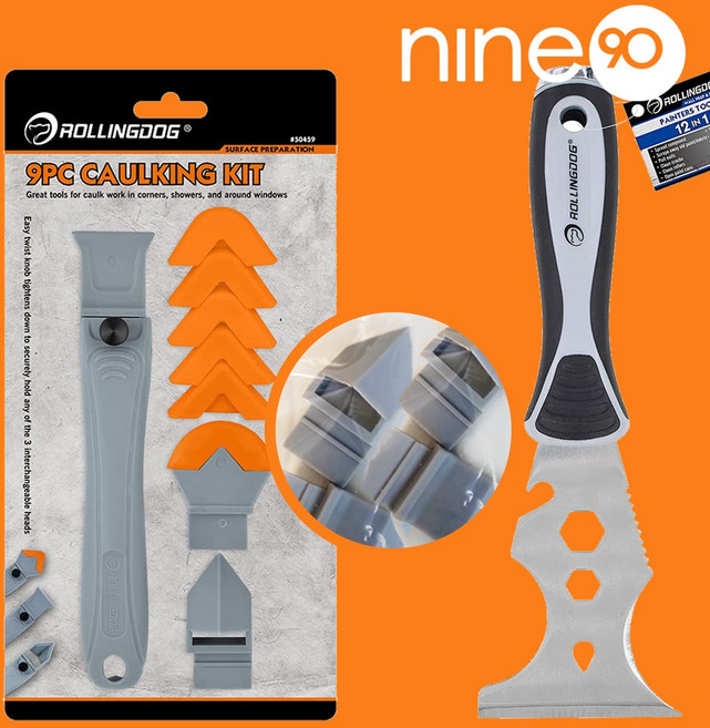 나이노 실리콘헤라 만능 스크래퍼 2종세트 욕실 싱크대 실리콘 보수 인덕션 청소, 1개