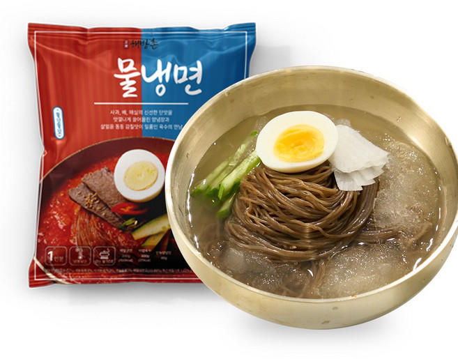 [해방촌냉면] 물냉면 10인분 세트, 1개, 5.5kg
