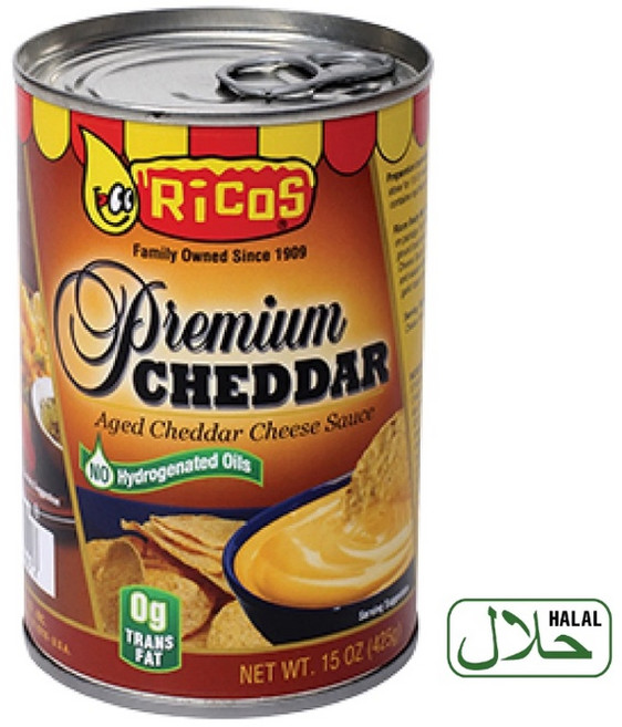 Ricos 濃縮切達起司醬 425g 無氫化油脂 零反式脂肪, 1個
