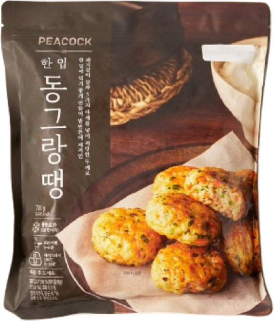피코크 한입동그랑땡 700g, 2개