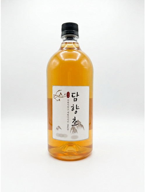 담향초 자연발효 수제 사과식초, 1개, 500ml