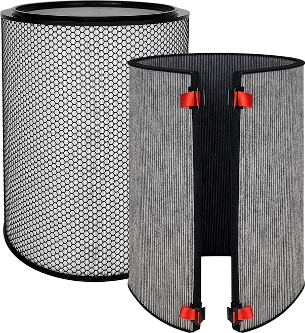 다이슨 빅콰이엇 공기청정기 필터 BP02 BP03 BP04 BP06 필터모아, 1개, 헤파필터+탄소필터 세트