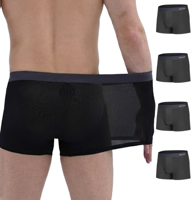 모그라미 스킨이즘 에어 남성드로즈 남자팬티 3+1 세트