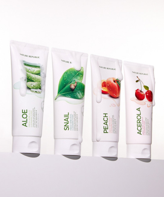 네이처리퍼블릭 4pack 프레시 허브 클렌징폼 4종 택1, 2+2 아세로라 PK1322