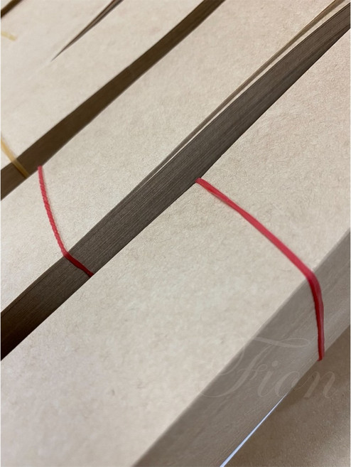 Fion 赤牛皮紙 120磅 書腰包裝用紙 手工皂腰封, 1個, 11.5x109cm-20條