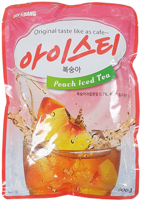희창 자연생각 아이스티 복숭아 900g 냉음료 믹스 홍차, 2개입, 1개