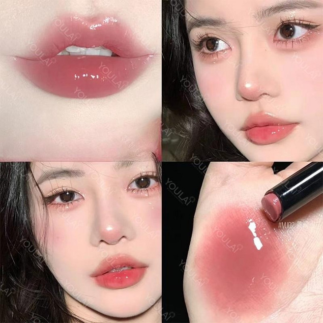 aztk 립 젤리 립 글레이즈 워터 미러 mj02 립 글로스, MJ103 리치피치핑크