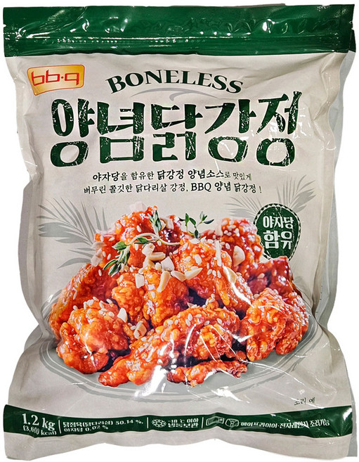 코스트코 BBQ 양념닭강정 아이스포장, 1.2kg, 1개