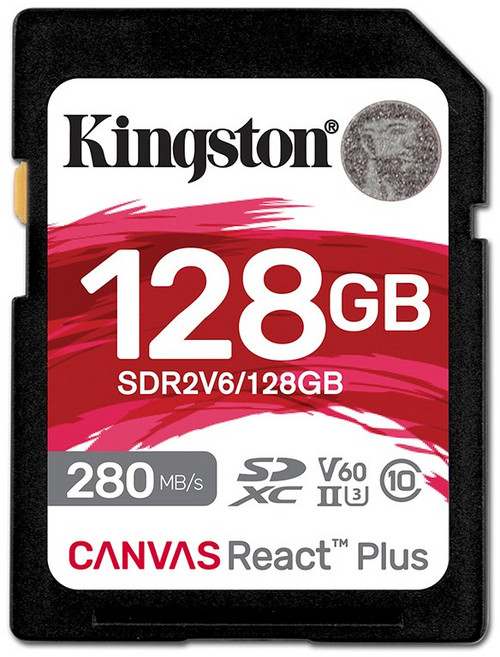 Kingston 金士頓 128G 專業攝影機 記憶卡 SDXC UHS-II U3 V60 公司貨, 1個, 128GB
