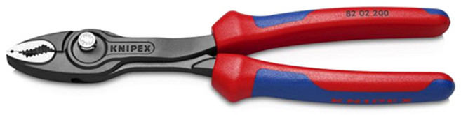 크니펙스 슬립조인트 플라이어 82-01-200SB 82-02-200SB 나사제거 볼트제거, 1개