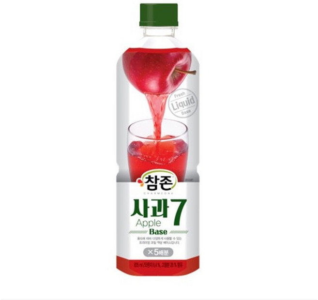 원하프사과원액835ml/참존, 1개, 835ml