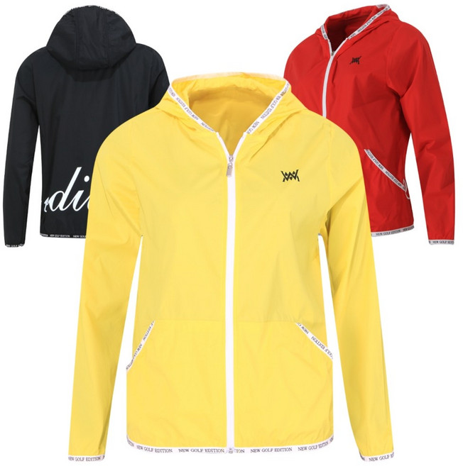 가벼운 여성 여름용 골프 냉감 후드 바람막이 깔끔 여름신상 방풍 쿨