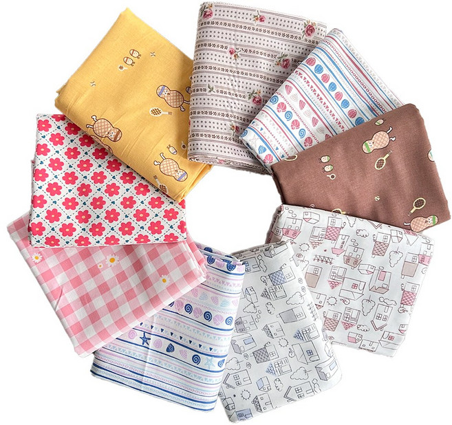 쏘잉하우스 원단 모음 1탄 면 20수 40수 3중거즈 코튼레이온 소품 의류용, 33. 라미의하루