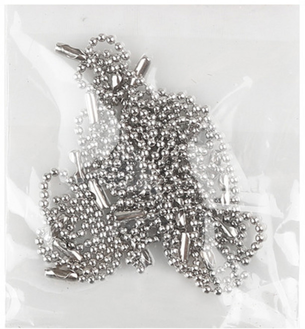 유니아트 1000 군번줄 10cm 은색, 단일상품_$MWU