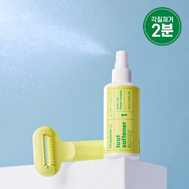 F3 뿌린대로 거두리라 퍼펙트 풋필링 키트 (풋소프너+각질필러), 1개, 1개입, 100ml - 쿠팡
