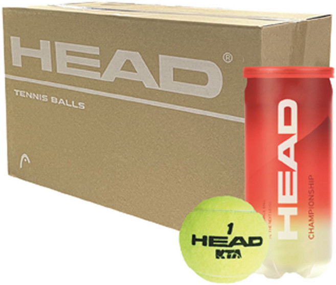헤드 테니스공 챔피언쉽 KTA 시합구 1박스(72개입)
