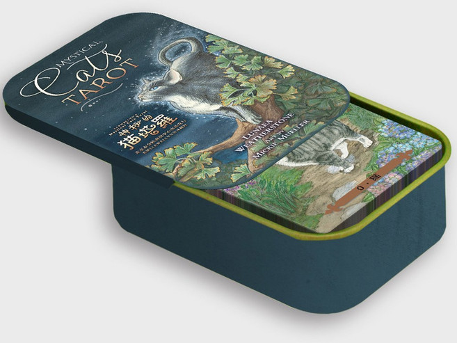 스미스웨이트 틴케이스 드 타로 카드 웨이트 틴 타 스미스