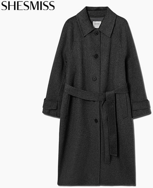 쉬즈미스 벨티드 발마칸 코트 SWHCTP42010 CH